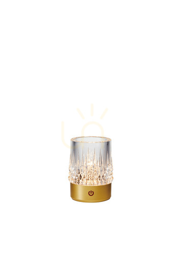 Kontrollera CRYSTAL NHTD-N08-G LED-bordslampa