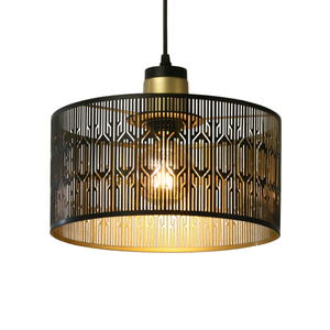 LASER Pendellampa ¶r. 30cm, Aviano svart textilkabel small 0