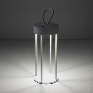 Nowodvorski NALA LED 11537 bärbar uppladdningsbar lampa, vit, 30 cm small 1