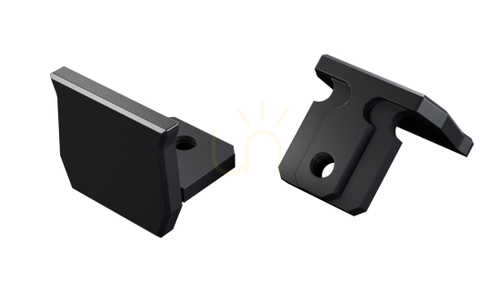 Kontrollera ALU LUMINES axellock svart anodiserat