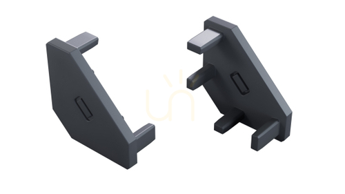 Kontrollera LUMINES ajar Rock Anthracite 2-in-1 profilkeps