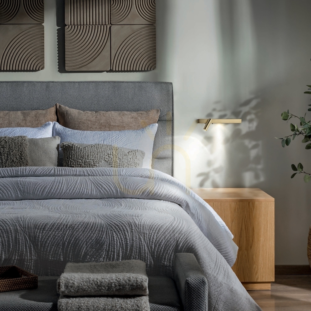 Utsikt Vägglampa Ideallux BONNE NUIT vit LED 22 cm 336794 Vägglampa Ideallux BONNE NUIT vit LED 22 cm 336794