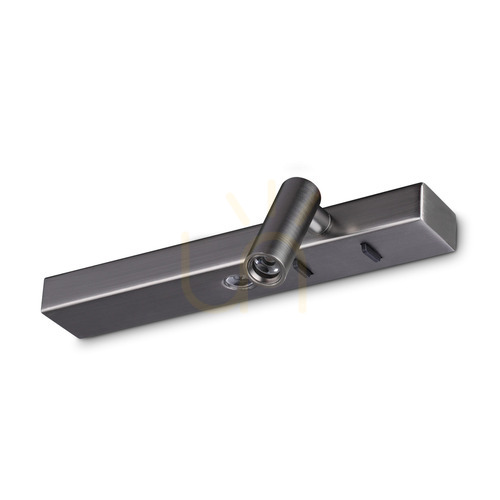 Kontrollera Vägglampa Ideallux Bonne Nuit silver LED 2 ljuspunkter 22 cm 345482