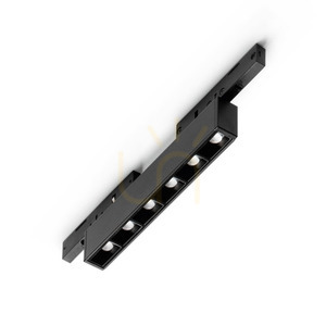 Spårljus Ideallux Deva 332758 svart LED 5W 3000K aluminium small 0