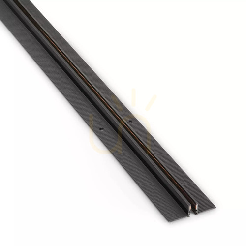 Kontrollera Inbyggnadsprofil Ideallux DEVA 332529 svart aluminium 100 cm