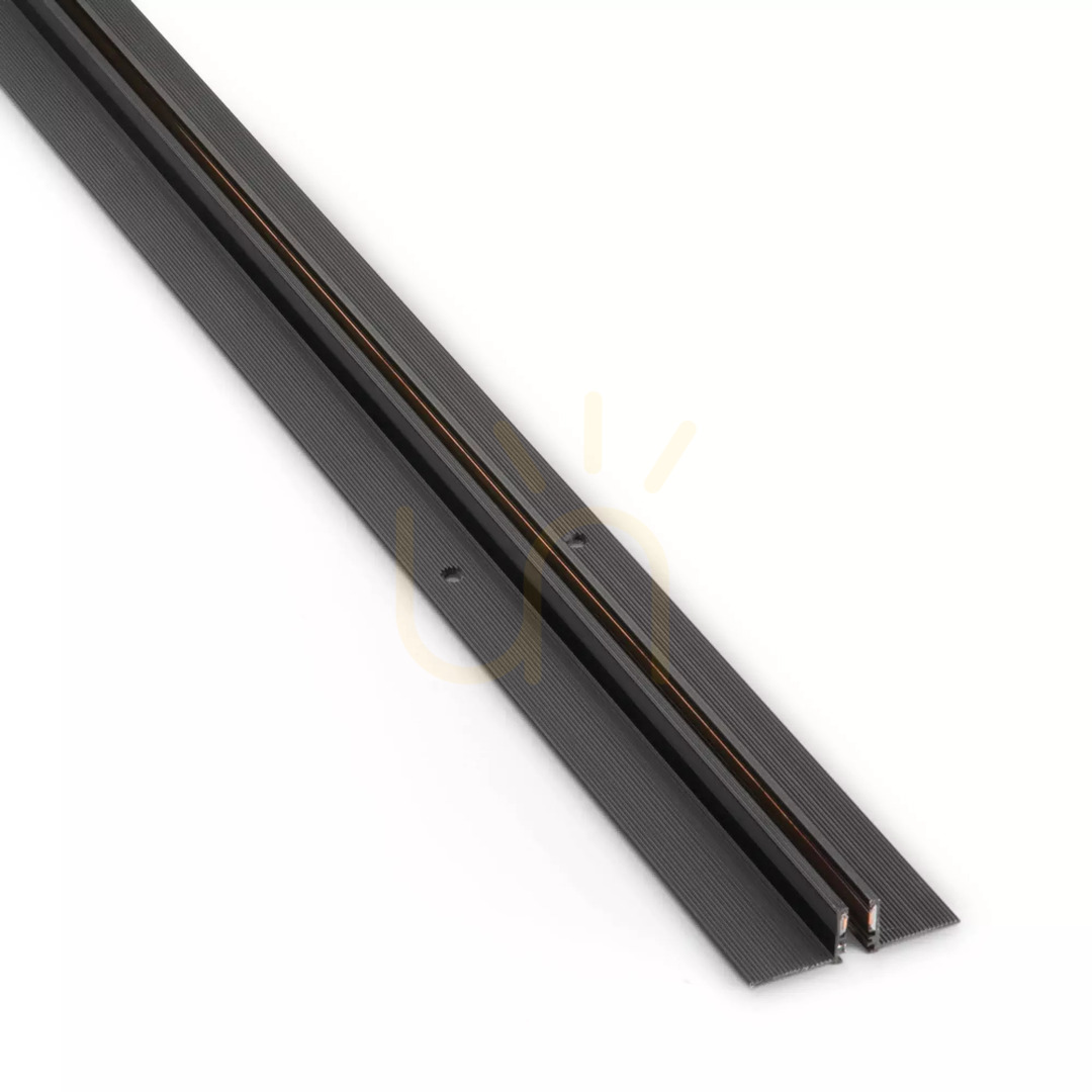 Utsikt Inbyggnadsprofil Ideallux DEVA 332529 svart aluminium 100 cm Inbyggnadsprofil Ideallux DEVA 332529 svart aluminium 100 cm