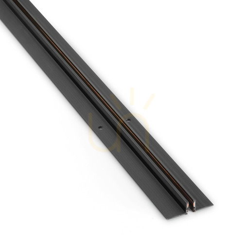 Kontrollera Inbyggnadsprofil Ideallux DEVA 332529 svart aluminium 100 cm