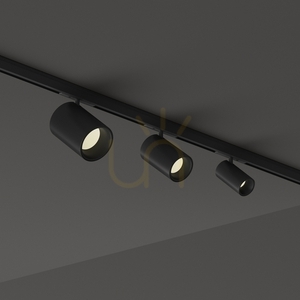 Spårljus Ideallux DEVA 332819 svart LED 8W 3000K aluminium 1 Spårljus Ideallux DEVA 332819 svart LED 8W 3000K aluminium small 1
