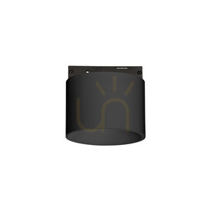 Spårljus Ideallux DEVA 332840 svart 5W 3000K aluminium small 0