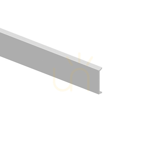 Kontrollera Blindplatta Ideallux EGO vit aluminium 100 cm 344768