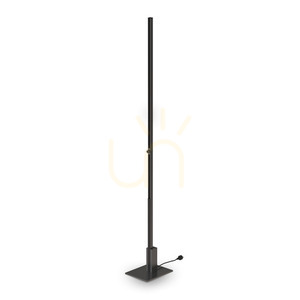 Stående lampa Ideallux EGO svart aluminium dimbar 201 cm 344775 small 0