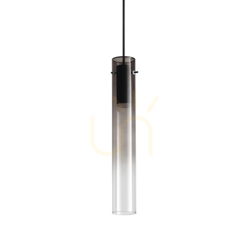 Kontrollera Pendellampa Ideallux FLAM 345512 i glas och metall krom LED 10W 6 cm