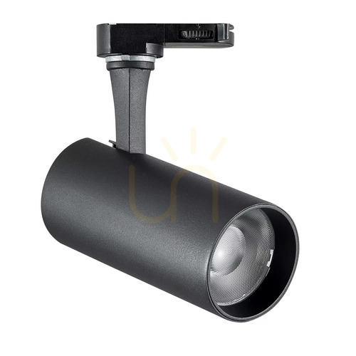 Kontrollera Spårljus Ideallux FOX svart 25W 2700K 3-fas 340937