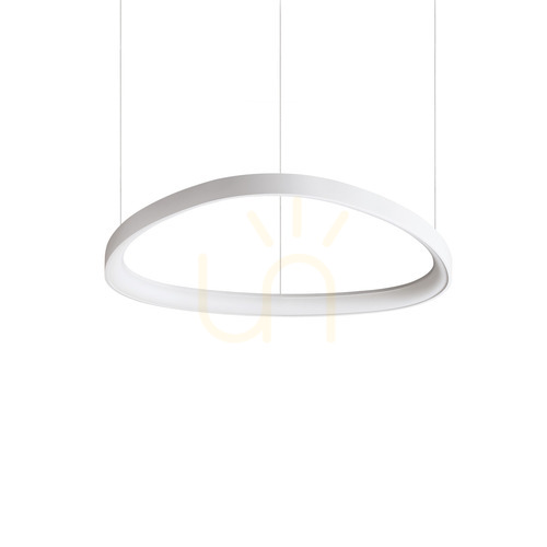 Kontrollera Pendellampa Ideallux Gemini vit LED 61 cm 2700K 341552
