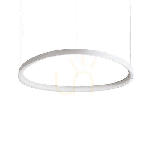 Kontrollera Pendellampa Ideallux Gemini vit LED 81 cm 2700K 341583
