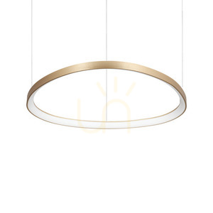 Pendellampa Ideallux Gemini mässing LED 81 cm 341606 0 Pendellampa Ideallux Gemini mässing LED 81 cm 341606 small 0