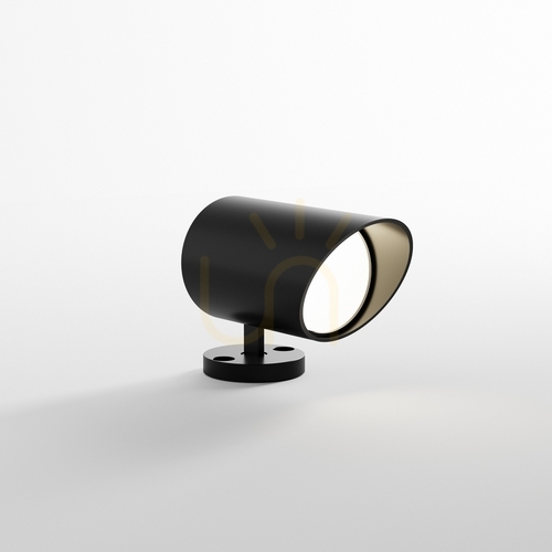 Kontrollera Spotlight Ideallux KOALA svart LED 7W med pik 331386