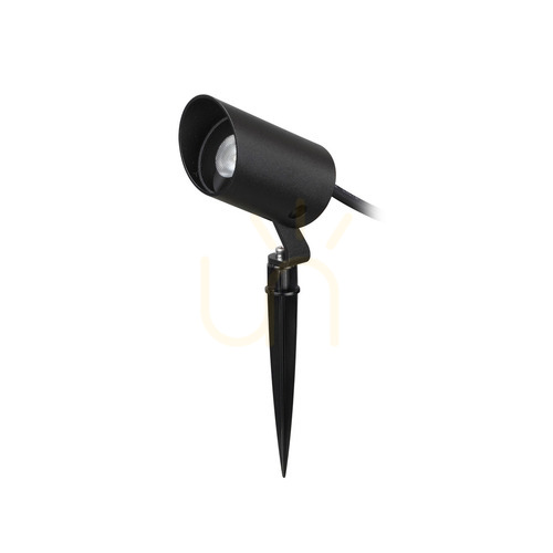 Kontrollera Spotlight Ideallux KOALA svart LED 7W med pik 331386