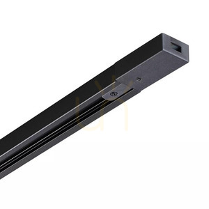 Belysningsskena Ideallux LINK 1-fas svart 100 cm aluminium 337371 small 1