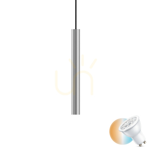 Kontrollera Pendellampa Ideallux LOOK krom GU10 346861