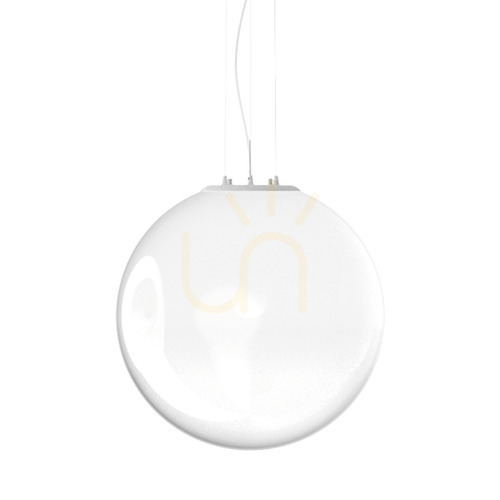 Kontrollera Taklampa Ideallux MAPA CLEAR 346625 opalglas Ø50 cm