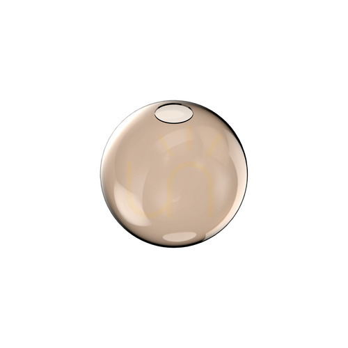 Kontrollera Glaskupa Ideallux MAPA Mini bärnsten glas Ø20 cm 289915