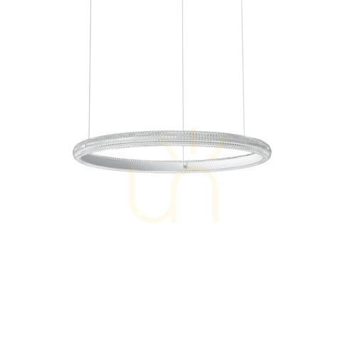 Kontrollera Pendellampa Ideallux MIRACLE vit LED 60 cm 325828
