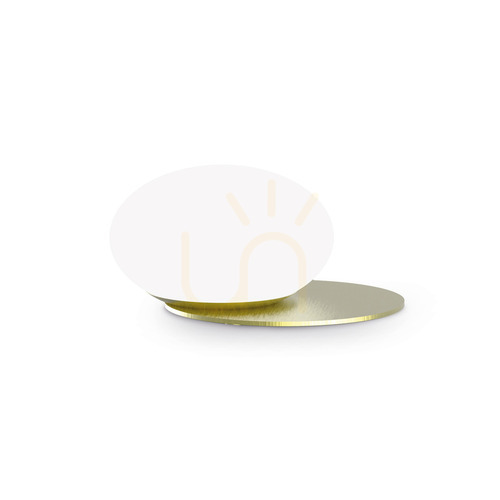 Kontrollera Bordslampa Ideallux NINFEA mässing glas 20 cm GX53 346526