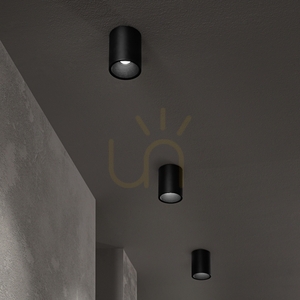 Plafond Ideallux Nitro 341781 vit LED 10W 2700K Ø8 cm small 1