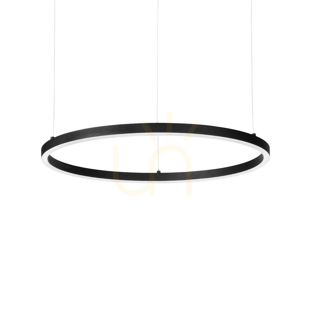 Kontrollera Pendlampa Ideallux Oracle Slim svart 90 cm 4000K DALI 342122 Pendlampa Ideallux Oracle Slim svart 90 cm 4000K DALI 342122