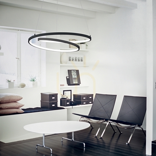 Kontrollera Taklampa Ideallux OZ 342399 mässing LED 60 cm 4000K