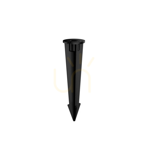 Kontrollera Markspett Ideallux O-ZONE PICCHETTO svart metall 345673