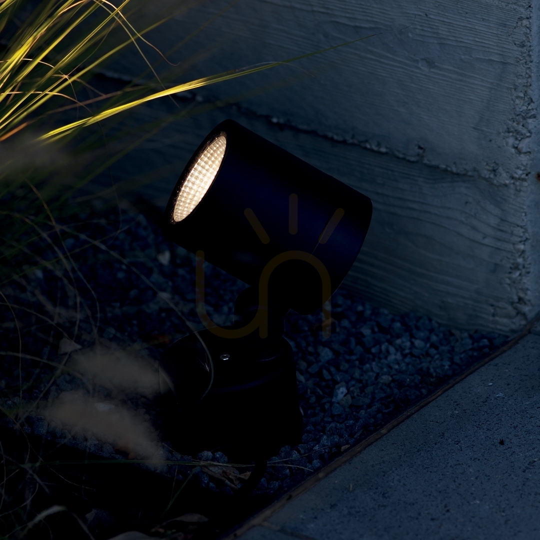 Förhandsvisning Stående utomhuslampa Ideallux O-ZONE svart LED 13W 325019 Stående utomhuslampa Ideallux O-ZONE svart LED 13W 325019