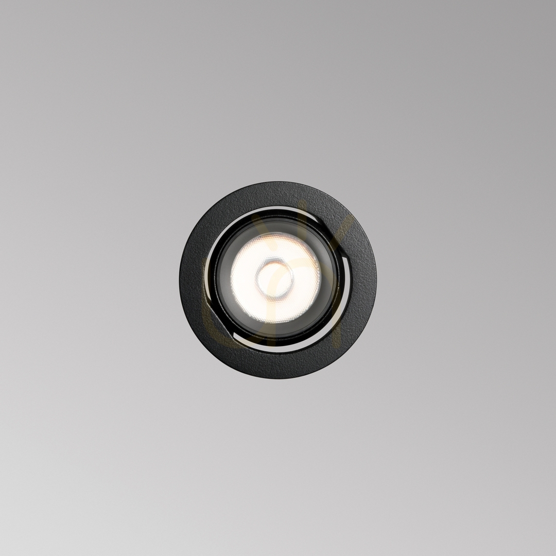 Utsikt Infälld takarmatur Ideallux QUARK vit justerbar LED 12W 3000K 344805 Infälld takarmatur Ideallux QUARK vit justerbar LED 12W 3000K 344805