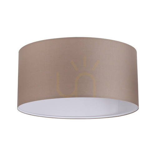 Kontrollera Lampskärm Ideallux SET UP Cilindro D90 tortora tyg 345932