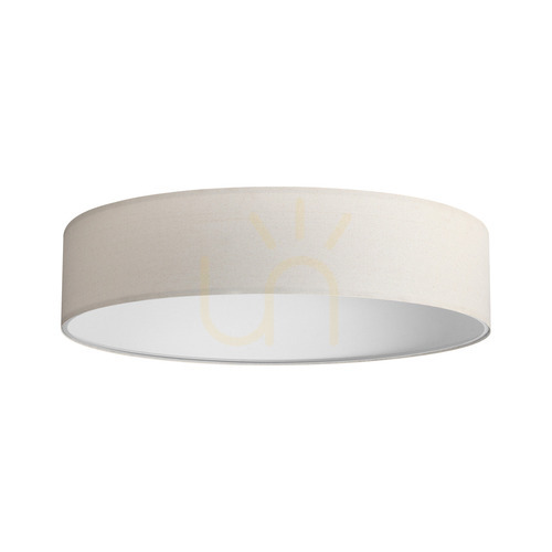 Kontrollera Lampskärm Ideallux SET UP Slim beige tyg Ø90 cm H18 346052