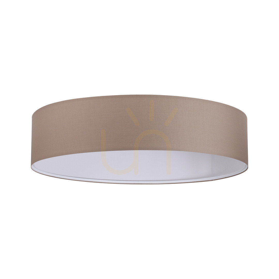 Kontrollera Lampskärm Ideallux SET UP Slim 339283 tortora tyg Ø90 cm H18 Lampskärm Ideallux SET UP Slim 339283 tortora tyg Ø90 cm H18