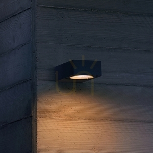 Utomhusvägglampa Ideallux Sirio AP1 antracit GX53 318202 1 Utomhusvägglampa Ideallux Sirio AP1 antracit GX53 318202 small 1