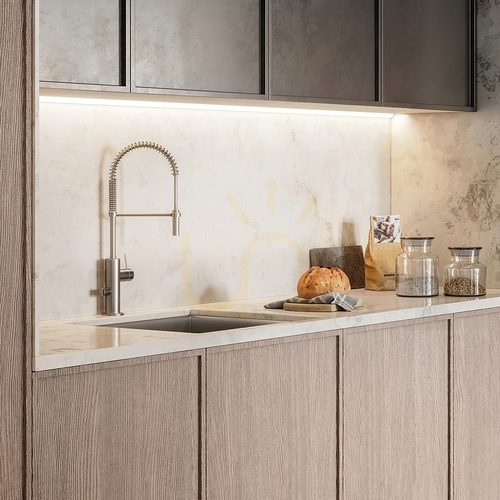 Kontrollera Tillbehör Ideallux SLOT vit 2000 mm aluminium 346298