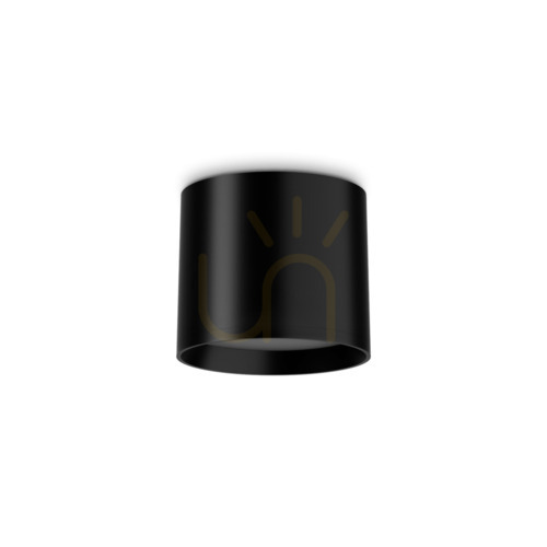 Kontrollera Plafond Ideallux SPIKE 336008 LED svart 10W aluminium 10 cm