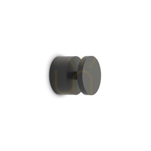Utomhusvägglampa Ideallux Toffee 321202 svart LED 8W IP54 small 0