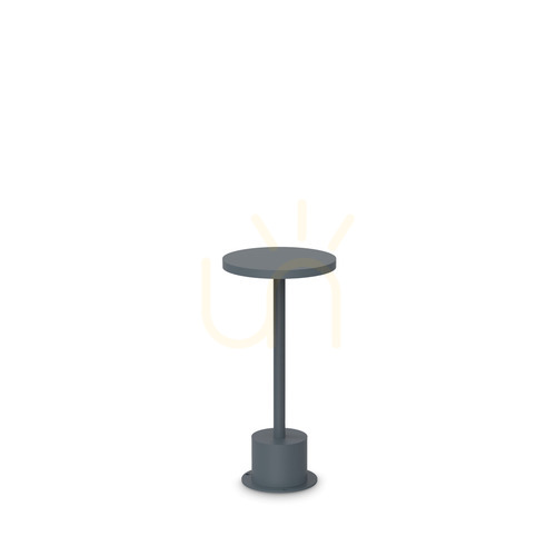 Kontrollera Utomhuslampa stående Ideallux TOFFEE antracit LED 11W 25 cm 347806