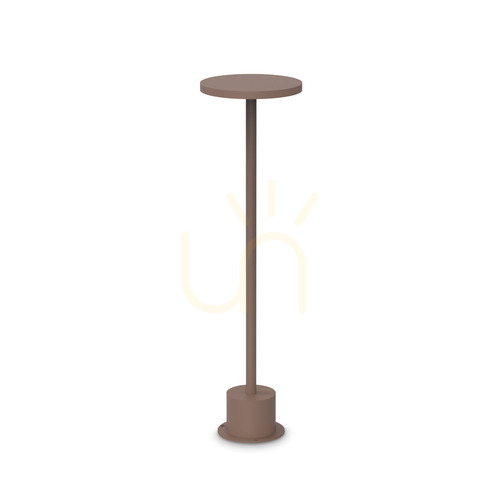 Kontrollera Stående utomhuslampa Ideallux TOFFEE brun LED 50 cm 347844