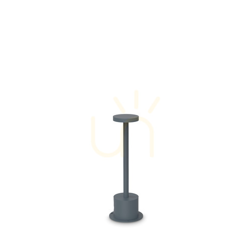 Kontrollera Utomhuslampa stolpe Ideallux Toffee 347745 antracit 25 cm LED 8W