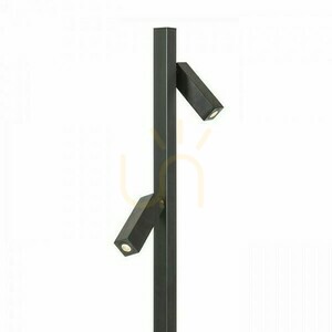 Fado Golvstativlampa Svart 230 V Led 2x3 W 45° 3000 K