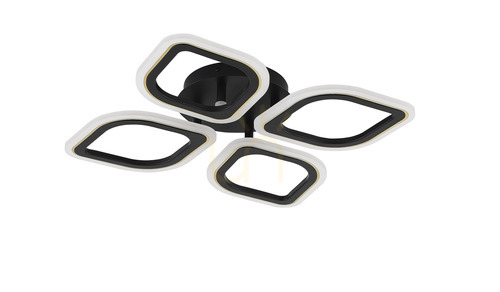 Kontrollera Plafond Zuma Line ILLUMIA MS236040R-BK LED svart