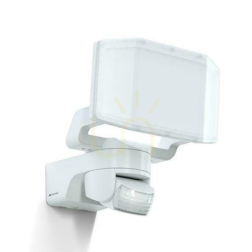 Kontrollera Steinel XLED Protect PIR 14,3W 3000K 1642lm IP54 IK03 230V antracit / plaststrålkastare med sensor