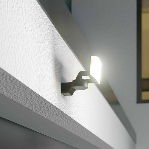 Kontrollera Steinel XLED Protect 090029 LED-strålkastare utan sensor, antracit, 13,6 W 3000 K
