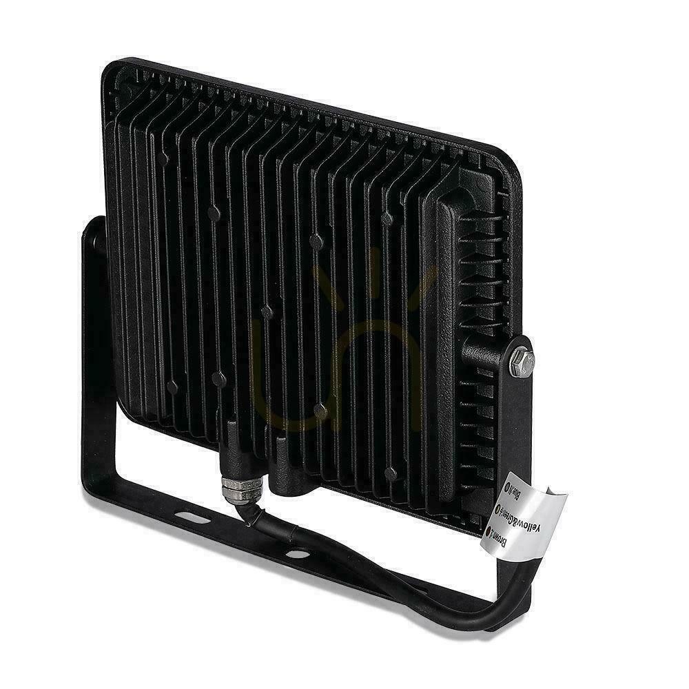 Kontrollera V-TAC 50W SAMSUNG CHIP LED-projektor Svart VT-50 3000K 4000lm 5 års garanti V-TAC 50W SAMSUNG CHIP LED-projektor Svart VT-50 3000K 4000lm 5 års garanti