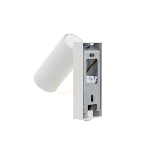 Vit justerbar vägglampa med strömbrytare FOURTY 11764 Nowodvorski small 5